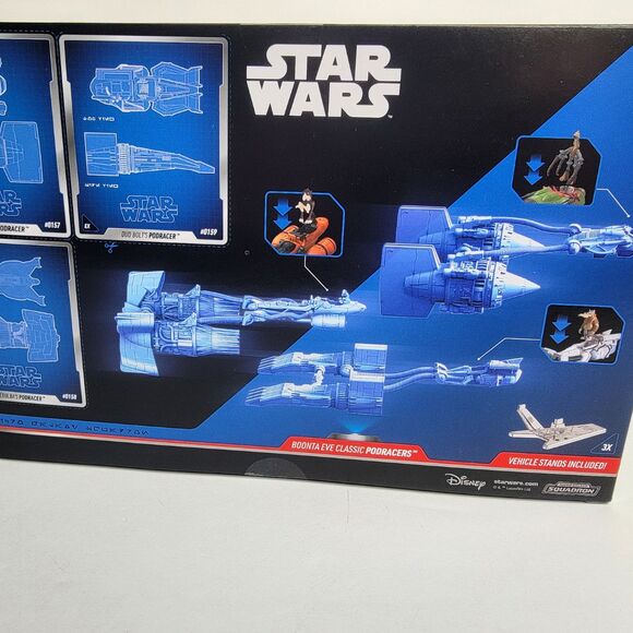 Star Wars Micro Galaxy Squadron BOONTA EVE CLASSIC PODRACERS #0153 - NEW - Picture 4 of 9